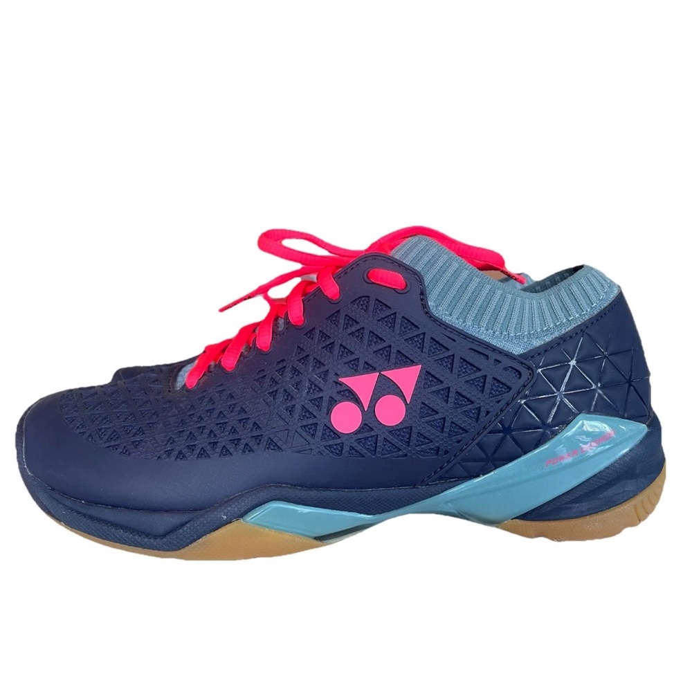 Yonex Badminton/Squash Power Cushion Eclipsion X Shoes Pink Blue Women US 9